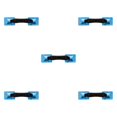 thumbnail image 2 of Ruiboury PVC Nylon Strap Armrest Grab Handle Inflatable Canoe Kayak for Blue 31x7CM 5Set, 2 of 6