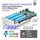 thumbnail image 3 of Taladro de uñas eléctrico SAVILAND 2024 Pro Future Tech 40000 RPM, 3 of 7