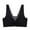 Black, variant on Purple Women's Fashionable Casual Light Adjustable Lace Cup Less Rim Less Vest Style Thin Cup Bra