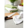 thumbnail image 2 of Design Imports 70200A Green & White Ribbed Terry Dishtowel Set - Set of 6, 2 of 3