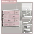 thumbnail image 2 of 8 Drawers Chest Dresser - Pink, 2 of 7