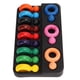 thumbnail image 3 of 12 Crayones De Colores, Crayones Para Bebés Fáciles De Limpiar 12 Colores Forma De Anillos Antiadherentes Para Pintar DIY Para Dibujar Para Estudiantes ANGGREK Otros, 3 of 8