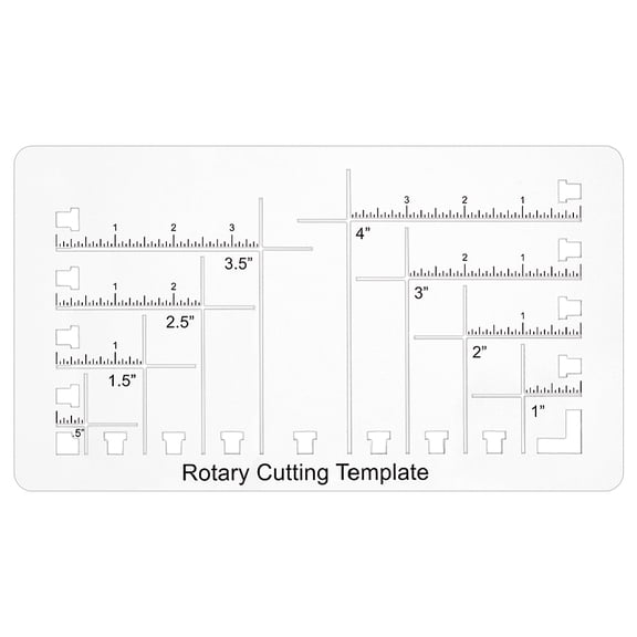 Boxy Bag Making Templates Boxed Bottom Cutting Template Reusable Clear Cut Ruler Sewing Tools DIY