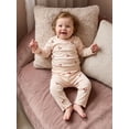 thumbnail image 6 of Loicainy Baby Toddler Girls Clothes Set 3 6 12 18 24 Months 2T 3T 4T 5T Cherry Print Long Sleeve T-shirt with Pants Fall Outfit, 6 of 9
