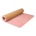 thumbnail image 1 of Tapete de Yoga ATOM FITNESS de corcho Premium Antideslizante rosa 178*0.6*62, 1 of 6