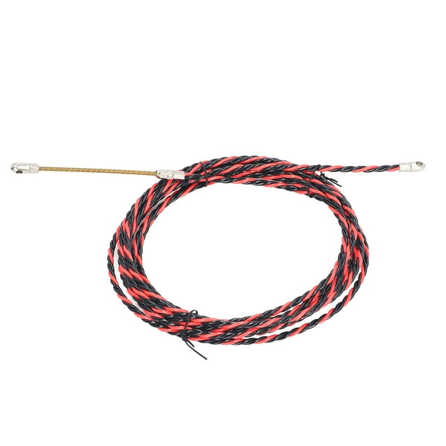 Cinta Pasacables Cables parahebrar de resorte Eléctrico, flexible y rígida, color brillo, Amplia aplícola, para electricista, manual Herramienta para Tirar de Cables