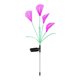 thumbnail image 2 of Artificial Solar Light Ground Stake Fake Flower For Garden Outdoor Faux With LED Lamp Waterproof Yard Decoration For Patio, 2 of 7