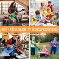 thumbnail image 7 of 22Pcs Inflatable Instruments Party Props,Inflatable Rock Star Toy with Inflatable Guitar,Microphone,Inflatable Radio Boombox,Shutter Shading Glasses for 80s 90s Themed Rock N Roll Party Favor, 7 of 7