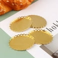thumbnail image 5 of 2Pcs Dollhouse Miniature Metal Tray 1/12 Doll House Kitchen Furniture Decoration Accessories Scence Toys, 5 of 13