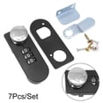 thumbnail image 1 of Combination Password Lock Smart Cabinet Locks Furniture Security Lock Plastic + Alloy Password Lock For Wardrobe Drawer Cabinet, 1 of 12