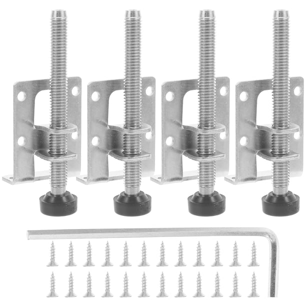 GOOHOCHY 1 juego de patas niveladoras resistentes y ajustables para muebles y gabinetes.