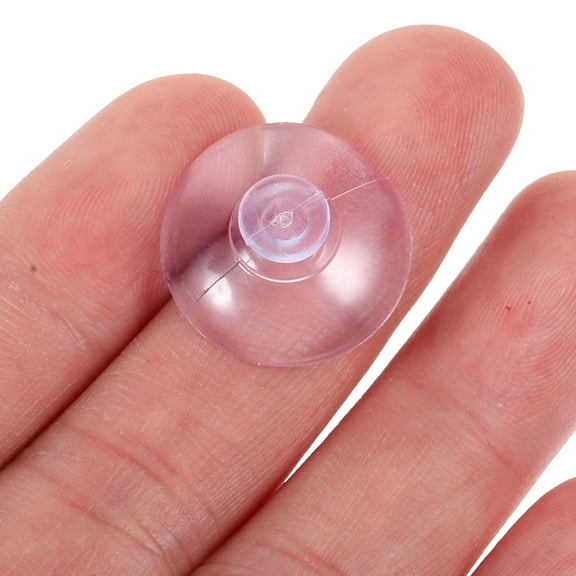 LEXSOMEO 100pcs Suction Cup Hooks Mini Suction Hooks Reusable Glass Window Suction Hangers for Kitchen Bathroom