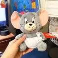 thumbnail image 2 of Original 18cm Tuffy Doll Tom and Jerry Plush Toys Cute Tom Cat Throw Pillow Doll Tefie Mouse Action Cartoon Doll, 2 of 5