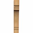 thumbnail image 2 of 3 1/2"W x 10"D x 22"H Pescadero Smooth Corbel, Western Red Cedar, 2 of 9