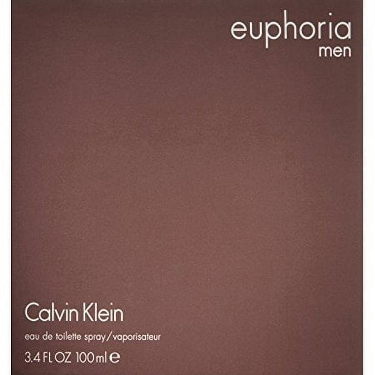 Calvin Ounce Eau Klein Toilette Spray De Euphoria 3.4
