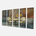 thumbnail image 1 of Designart - French Cafe - Traditional Canvas Artwork, 1 of 1