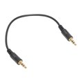 thumbnail image 3 of Cable de audio estéreo de 3,5 mm a 3,5 mm macho a macho Cable extensor auxiliar para iPhone/iPad/auriculares 0,3 m, 3 of 14