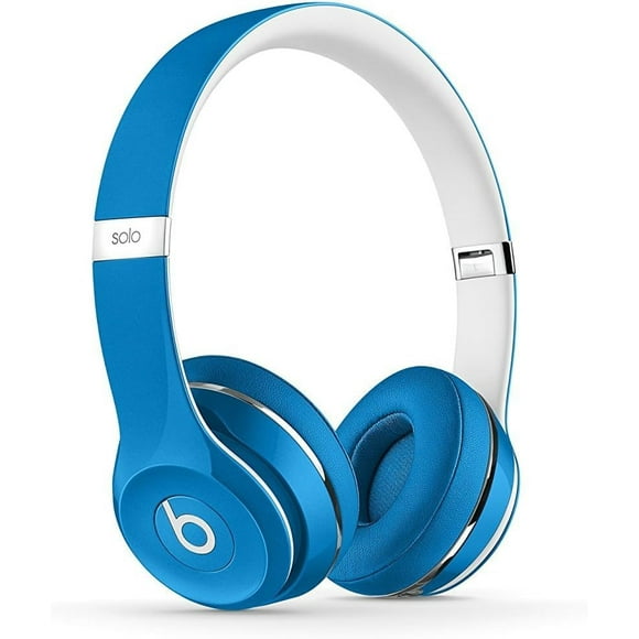 Beats Solo2 - Con cable - Auriculares supraaurales Edición Luxe - Azul (Renewed Premium)