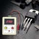 thumbnail image 3 of Probador capacidad voltaje IGBT 110V-2600V herramienta prueba voltímetro digital tripolar MOS diodo probador voltaje soportado transistor (fuente roja), 3 of 9