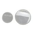 thumbnail image 6 of 20Pcs Acrylic Round Button Badge Clear Button Pin Badges Painting Badge Crafts, 6 of 14
