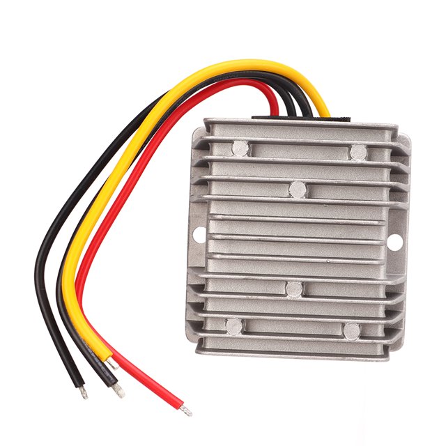 Convertidor de potencia para coche, regulador de CC de 24 V a 12 V, 20 A, 240 W, IP68, resistente al agua, convertidor reductor de CC para motor, cámara de salpicadero, coche y camión.