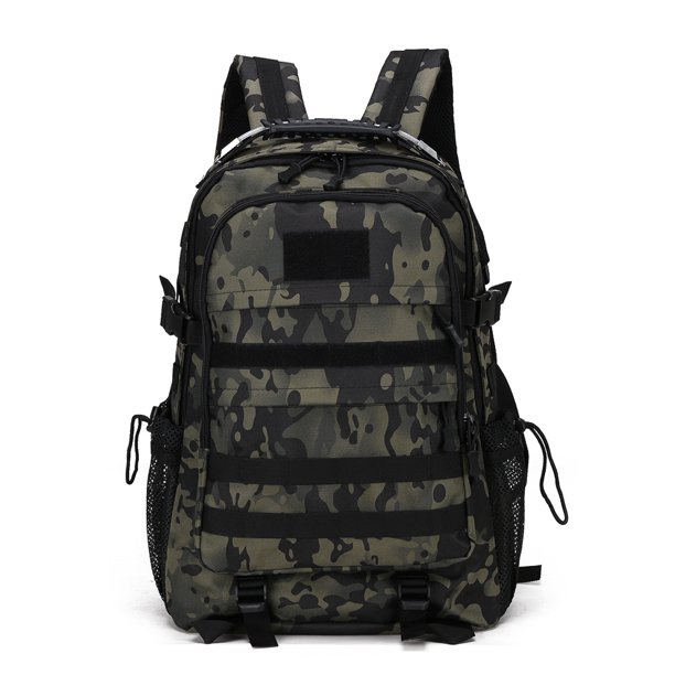 Delantal bolsas mochila de camuflaje para exteriores tela de nailon repelente al agua mochila táctica deportiva multiusos
