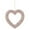C-3C-home supplies, variant on LEFTHIGH Home Valentine's Day Love Garland Door Wedding Proposal Party Scene Decoration Heart-shaped Silk Flower Wreath 30x30cm Gifts