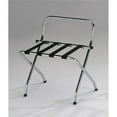 thumbnail image 1 of KB LRK1227 28 x 24 x 19 in. Luggage Rack - Black & Chrome, 1 of 1