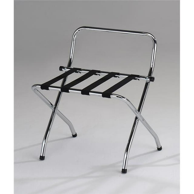 KB LRK1227 28 x 24 x 19 in. Luggage Rack - Black & Chrome