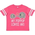 thumbnail image 3 of Inktastic My Poppop Loves Me Grandkids Boys or Girls Toddler T-Shirt, 3 of 5