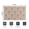 thumbnail image 5 of Pioneer Flower Floral Print Pattern Door Rugs,Washable Non Slip Door Mats Indoor,Decorative Door Mats,Entry Mat Indoor for Entrance,Bedroom,Kitchen,Bathroom,20"x32", 5 of 6