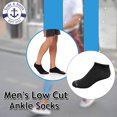 thumbnail image 5 of Yacht & Smith 12 Pair Men's Low Cut Ankle Socks Thin Comfortable Lightweight Breathable Wholesale Bulk Sport Socks, 5 of 7