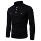 thumbnail image 1 of Camiseta de hombre Camuflaje Costura Jersey de manga larga Suéter Casual Pompotops  oipoqjl25664, 1 of 9