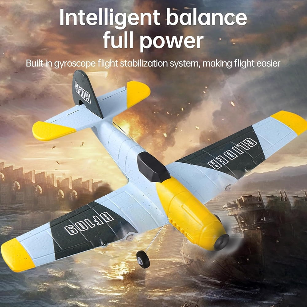 KF811 BF109 2.4G 3CH RC Airplane EPP Foam Fixed Wingspan Glider RTF Mini Warbird Planes Toys Gifts