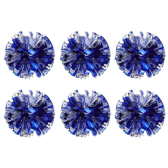 ITSELFER 6Pcs Pom Poms Cheerleading Pompoms Hand Flower Balls Cheering Squad Cheering Pompoms