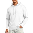 thumbnail image 2 of Mfakffe Mens Quick Dry Hoodies Long Sleeve Workout Athletic Gym Hooded Shirts, 2 of 4