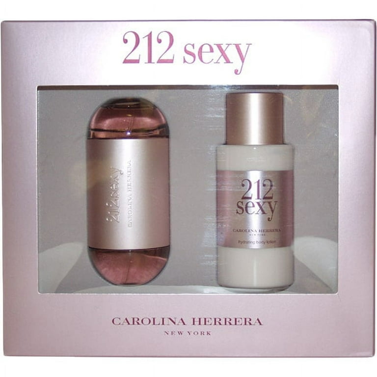 212 Sexy by Carolina Herrera Gift Set -- 3.4 oz Eau De Parfum