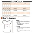 thumbnail image 3 of Ruyang T-Shirts for Women, Summer Tops Women's Solid Color V Neck Off The Shoulder Loose Chiffon T Top Shirts with Long Sleeves for Women, 3 of 8