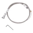 thumbnail image 2 of Stainless Steel Adjustable Throttle Cable for Most Accelerator Pedals High Strength Rustproof Universal Fit, 2 of 7