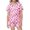 D123/Pink, variant on Afdoent Girls Pajamas Set Halloween Ghost Print Sleepwear Short Sleeve Lapel Top And Shorts Comfy Pajamas Set Casual Loungewear Comfortable Kids Holiday Sleepwear 4-5 Years