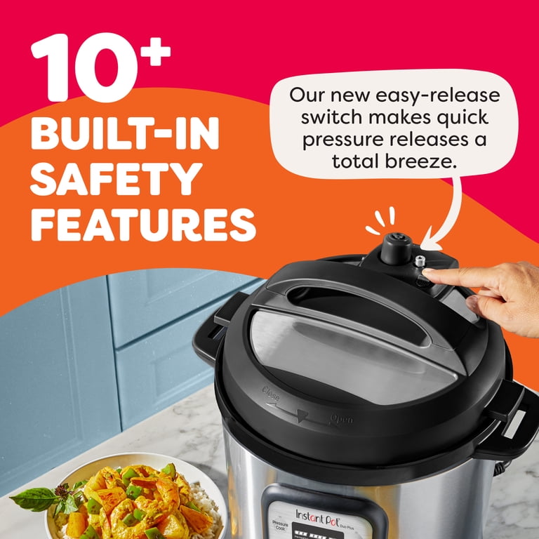 Instant Pot 9 in 1 プログラム機能付きマルチ電気圧力鍋 Instant Pot, 6Qt Duo Plus Multicooker, 9-in-1 Pressure Cooker