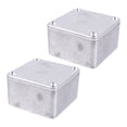 thumbnail image 1 of COMPUKAS 2Pcs Effect Enclosure Aluminum Box With Sleek Design For Musicians, 1 of 8