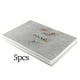 thumbnail image 5 of Almohadillas para anillos, organizador de anillos, joyero, almohadillas para vender anillos, 5 piezas, 100 ranuras Terciopelo Gris Yuyangstore Inserciones para soportes de joyería, 5 of 8