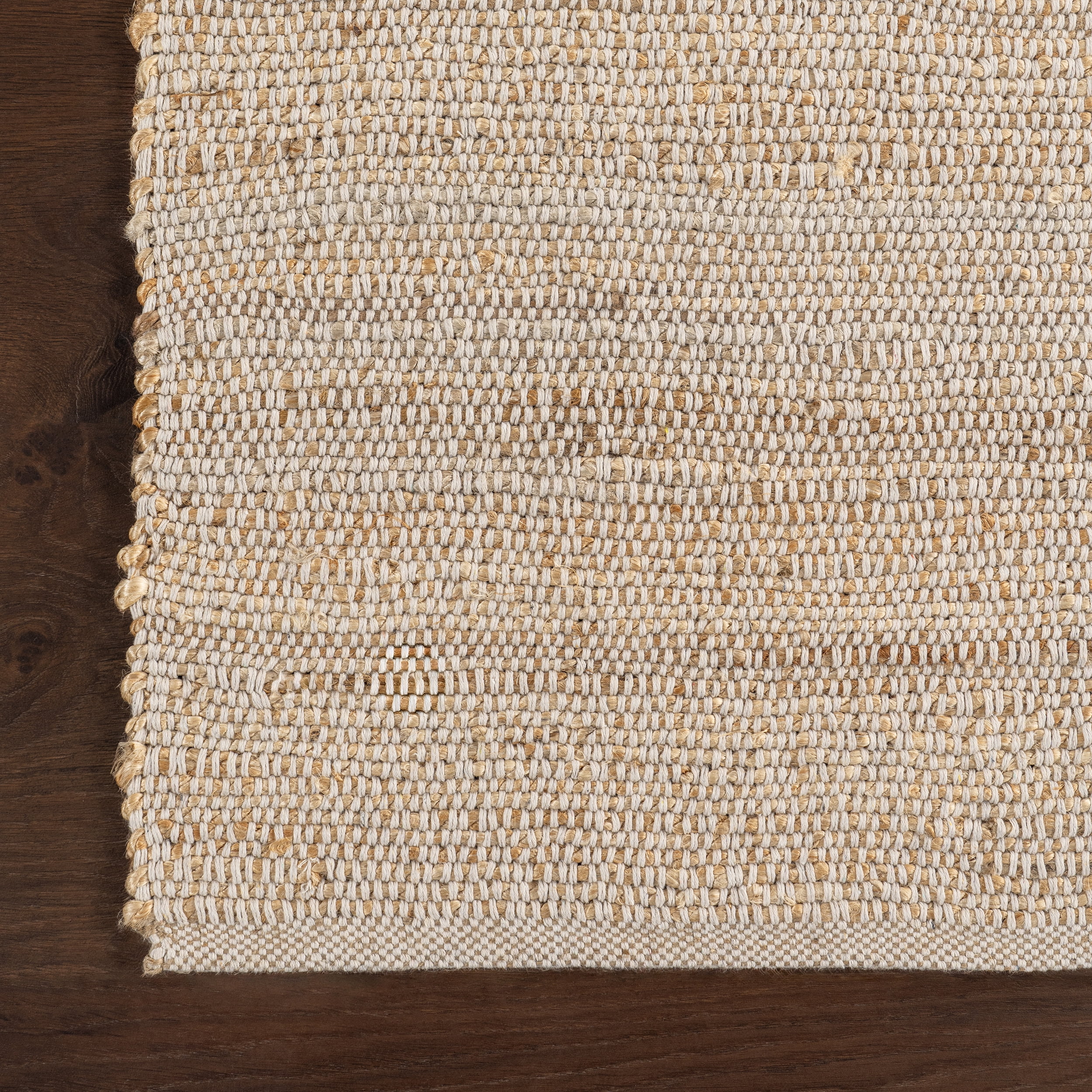 nuLOOM Elfriede Jute Blend Natural 8' 6" x 11' 6" Farmhouse Area Rug