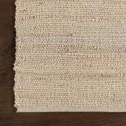 nuLOOM Elfriede Jute Blend Natural 2' 6 x 6' Farmhouse Runner Rug