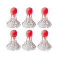 thumbnail image 4 of S SERENABLE 6Pcs LED Badminton Balls Shuttlecocks with Light for Beaches Garden Backyard Red, 4 of 9