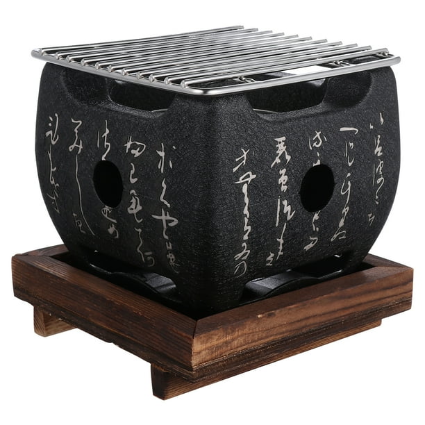 Parrilla japonesa, parrilla de alcohol, barbacoa, parrilla de carbón creativa, herramienta para barbacoa