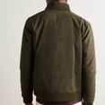 thumbnail image 6 of Fgnfyis Mens Winter Coat Autumn Winter Pocket Short Ribbed Panel Design Long Sleeve Stand Collar Jacket Jackets for Men Green XL, 6 of 6
