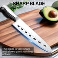 thumbnail image 3 of Plys Japanese Chef Knife Professional Kitchen Knives Razor-Sharp Ergonomic, 7 Inch, 3 of 7