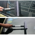 thumbnail image 4 of Double Sided Window Brush Squeegee | Glass Cleaner & Mirror Wiper | Non-Slip Grip | Rubber & Sponge Combo | For Car Windshield, Shower Door, Bathroom, Tile | Streak-Free Cleaning | 1 Piece, 4 of 9